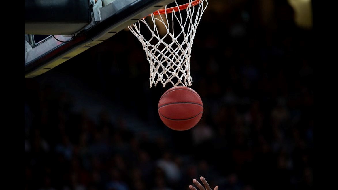 basketball and hoop